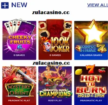 play zula online casino new games on android