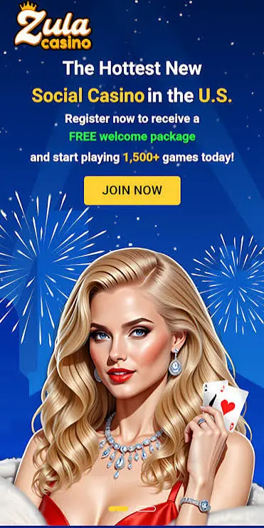 Zula Casino app screenshot